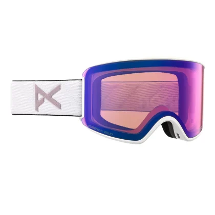Maschera Wm3+Lens+Mfi Wht/Percvarviolet Donna