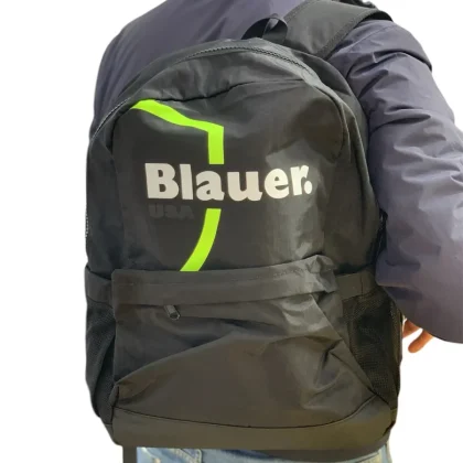 Blauer Zaino South Nero Verde Scudetto Uomo 2025