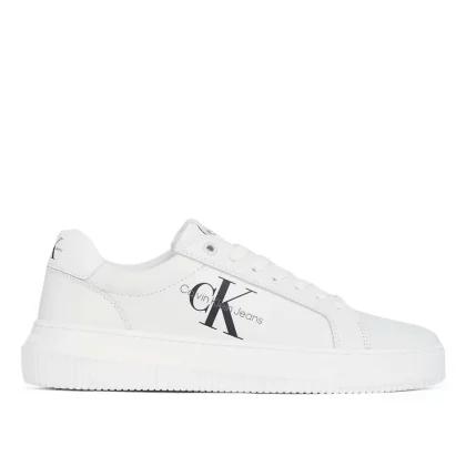 Calvin Klein Chunky Cupsole Tutta Bianca Unisex