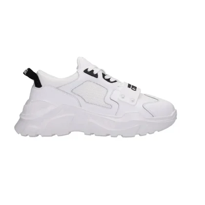 Versace Speedtrack Pelle Mesh Bianco