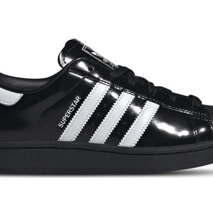 adidas Superstar II Black White Patent (Women's)