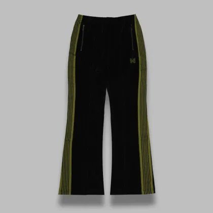 boot-cut track pant