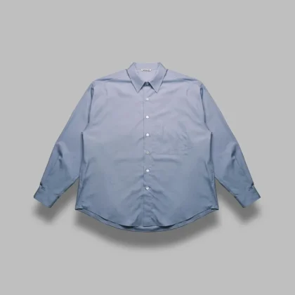 washed finx twill big shirt