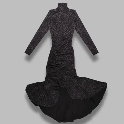 ibys printed jersey dress