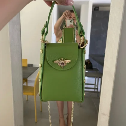 BORSA APE VERA PELLE