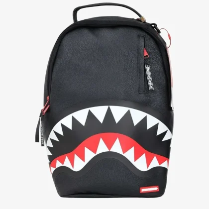 Sprayground Zaino Pelle Nero Classico